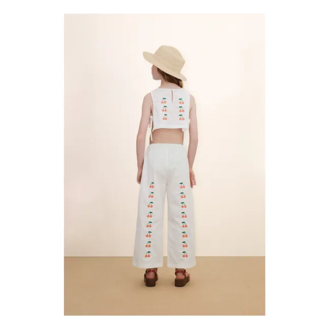 Top Cerises | Blanco