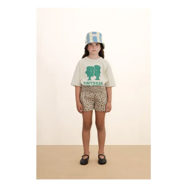 Leopard shorts | Brown