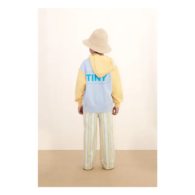 Sudadera de algodón orgánico con capucha | Verde