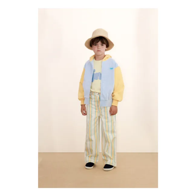 Sudadera de algodón orgánico con capucha | Verde