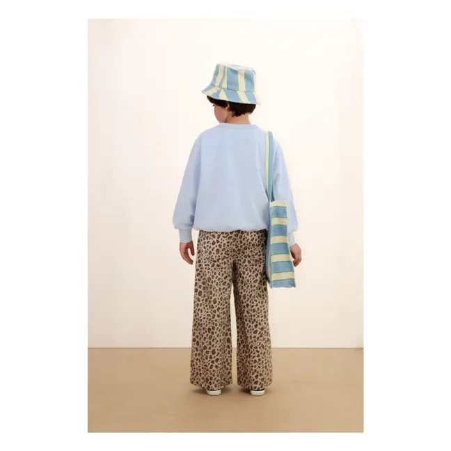 Sweat Tiny & Tiny Coton Bio | Bleu ciel