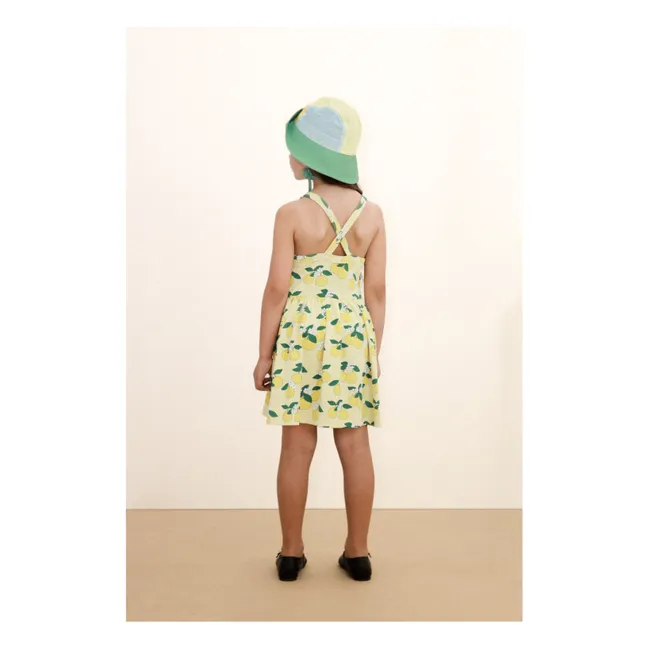 Robe Oranges Coton Bio | Jaune pâle