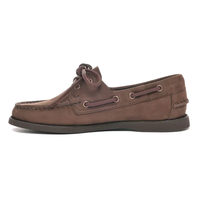 Docksides Portland Nubuck Mokassins | Braun