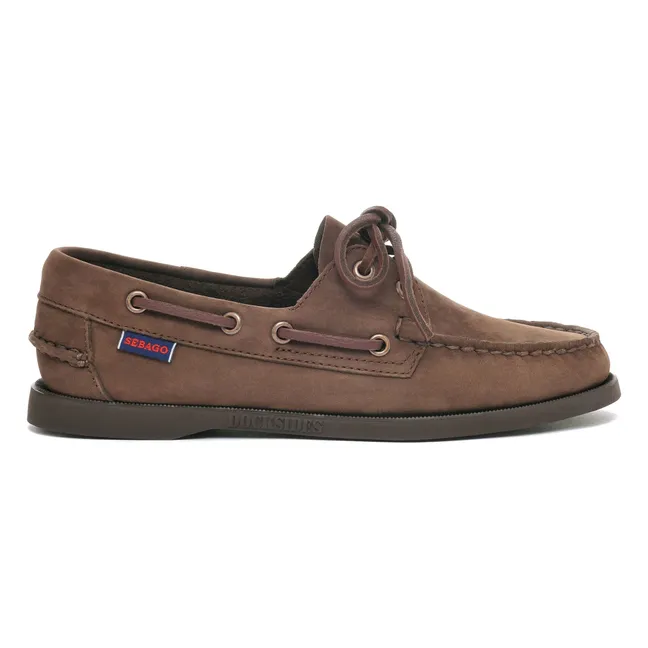 Docksides Portland Nubuck Mokassins | Braun
