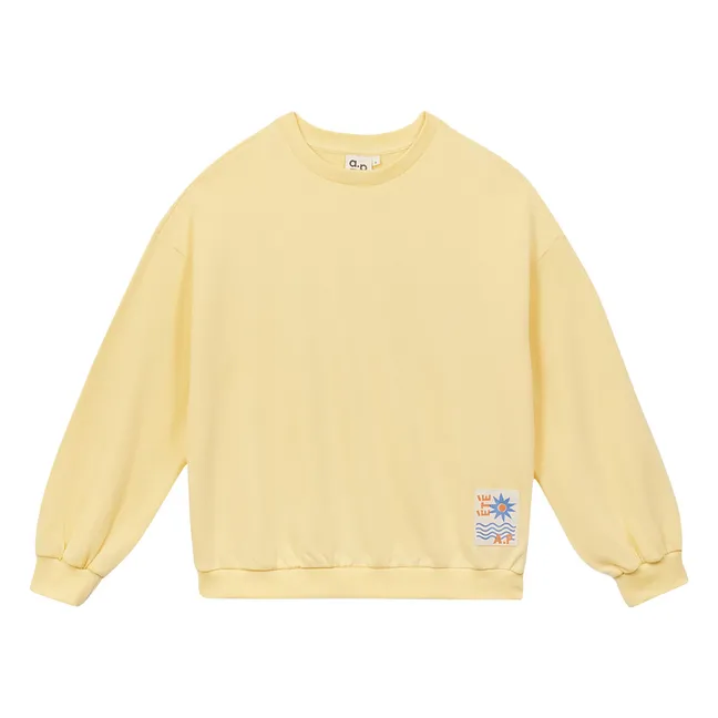 Sweat Patch Coton Bio | Jaune