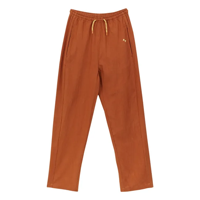Cotton pants | Brown