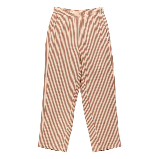 Pantalon Rayures Transat | Marron