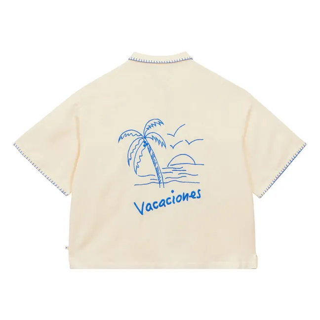 Chemise Vacaciones Coton | Ecru