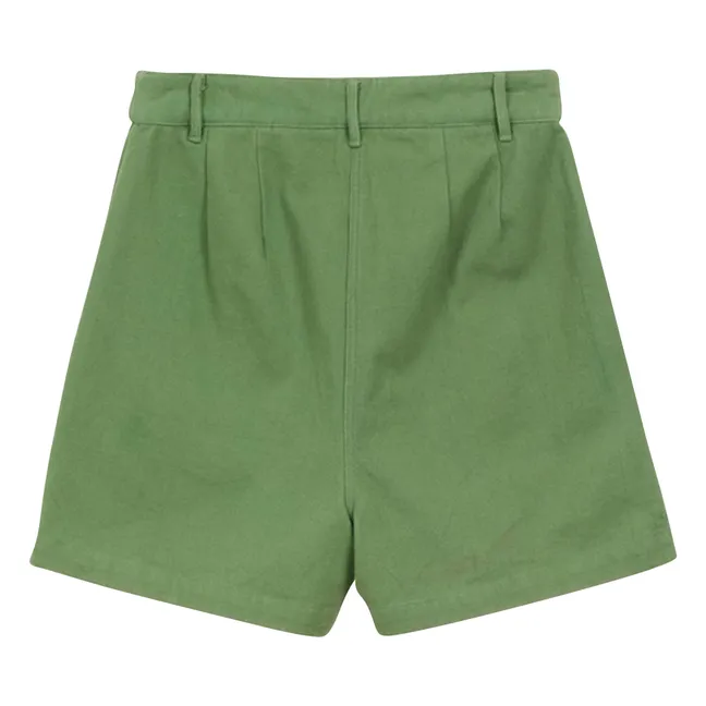 Cotton shorts | Khaki