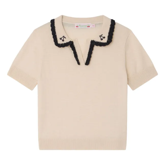 Polo Lisette Laine | Crudo