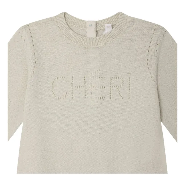 Combinaison Atilou Chéri Coton Bio | Gris