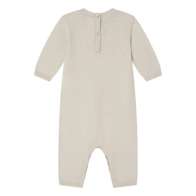 Combinaison Atilou Chéri Coton Bio | Gris