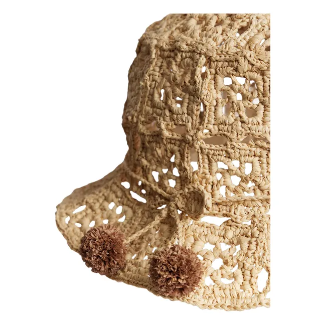 Sombrero Line Raphia | Natural