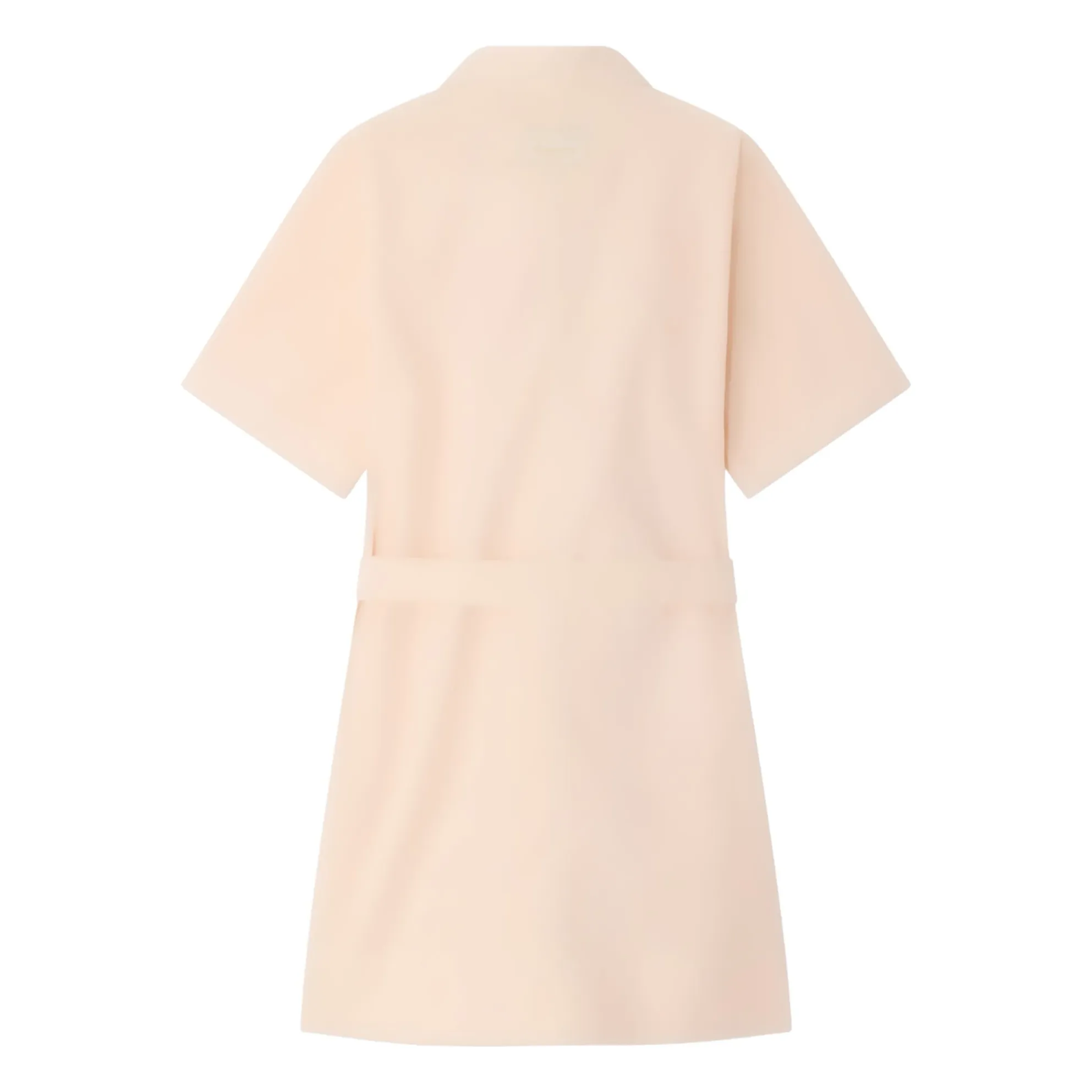 Robe Chemise Lauriane Coton Bio | Rose poudré- Image produit n°1