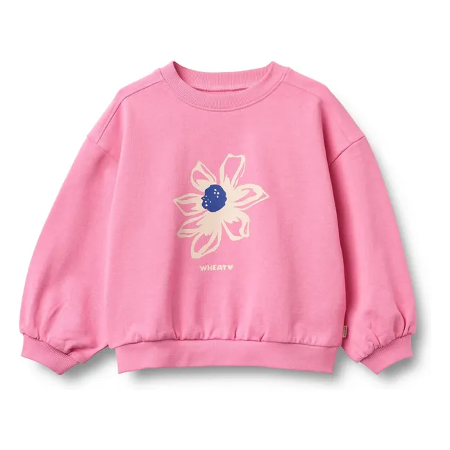 Sweat Eliza Flowers Organic Cotton | Pink