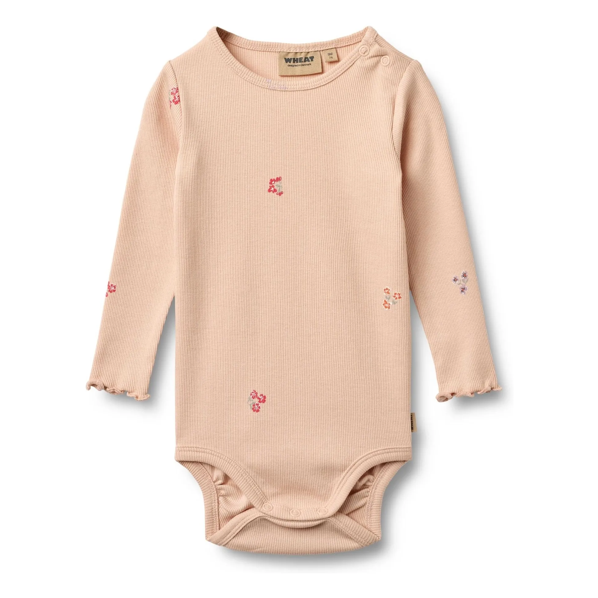 Wheat Peach Rie Body Flowers Organic Cotton