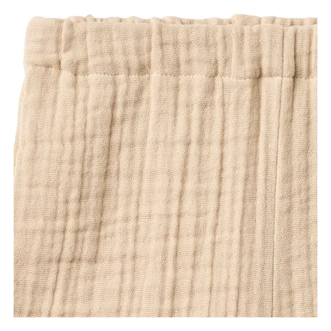 Pantalones cortos Luca de algodón ecológico | Arena