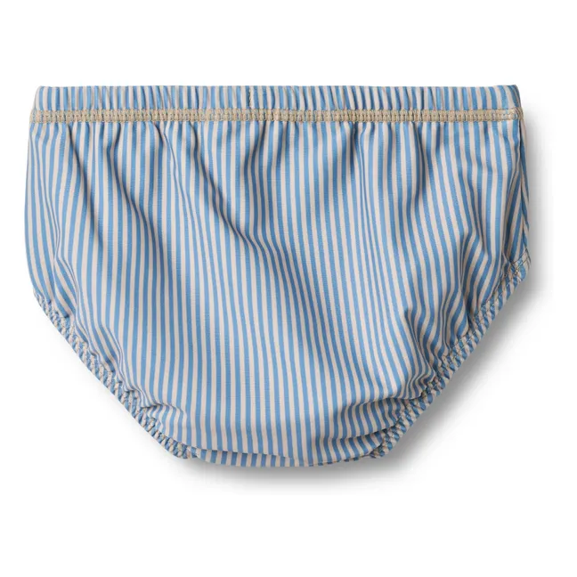 Culotte de Bain Philip Rayée Fibres Recyclées | Bleu