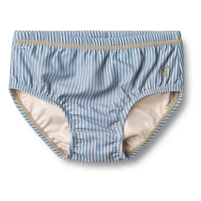 Philip Pantalones de baño a rayas Fibras recicladas | Azul