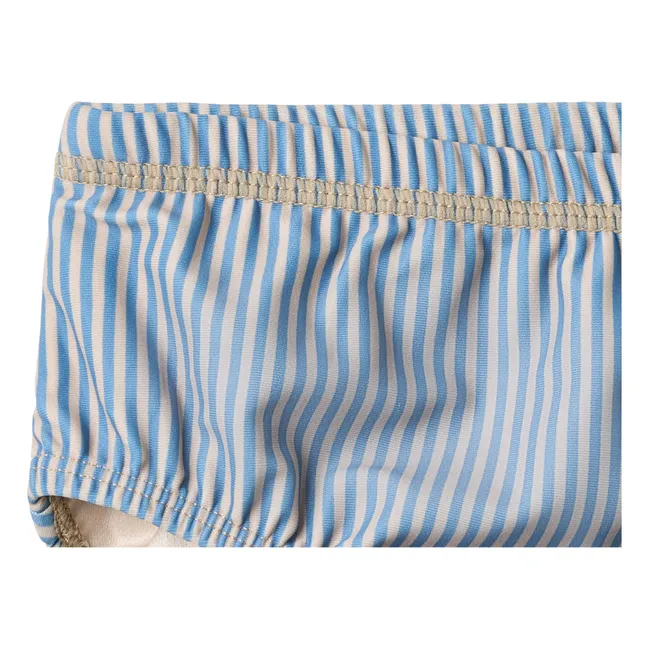 Culotte de Bain Philip Rayée Fibres Recyclées | Bleu