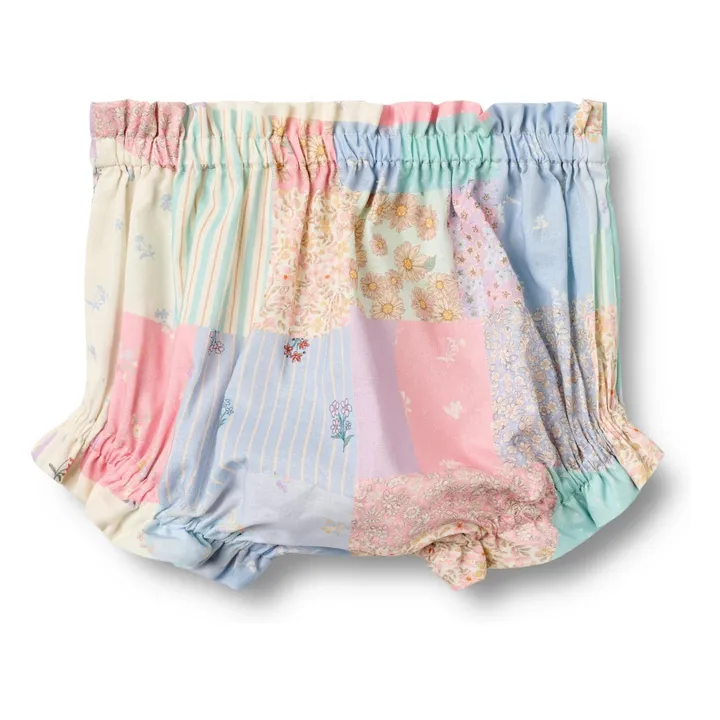 Silla Patchwork Bloomer de algodón orgánico | Amarillo palo- Imagen del producto n°2