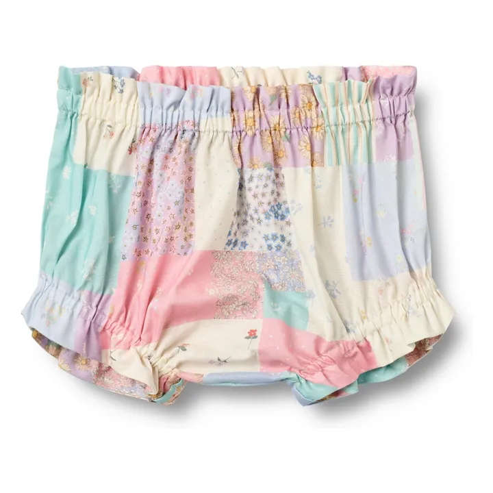 Silla Patchwork Bloomer de algodón orgánico | Amarillo palo- Imagen del producto n°0