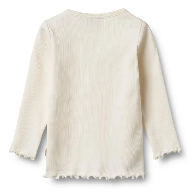 Ida organic cotton T-shirt | Ivory