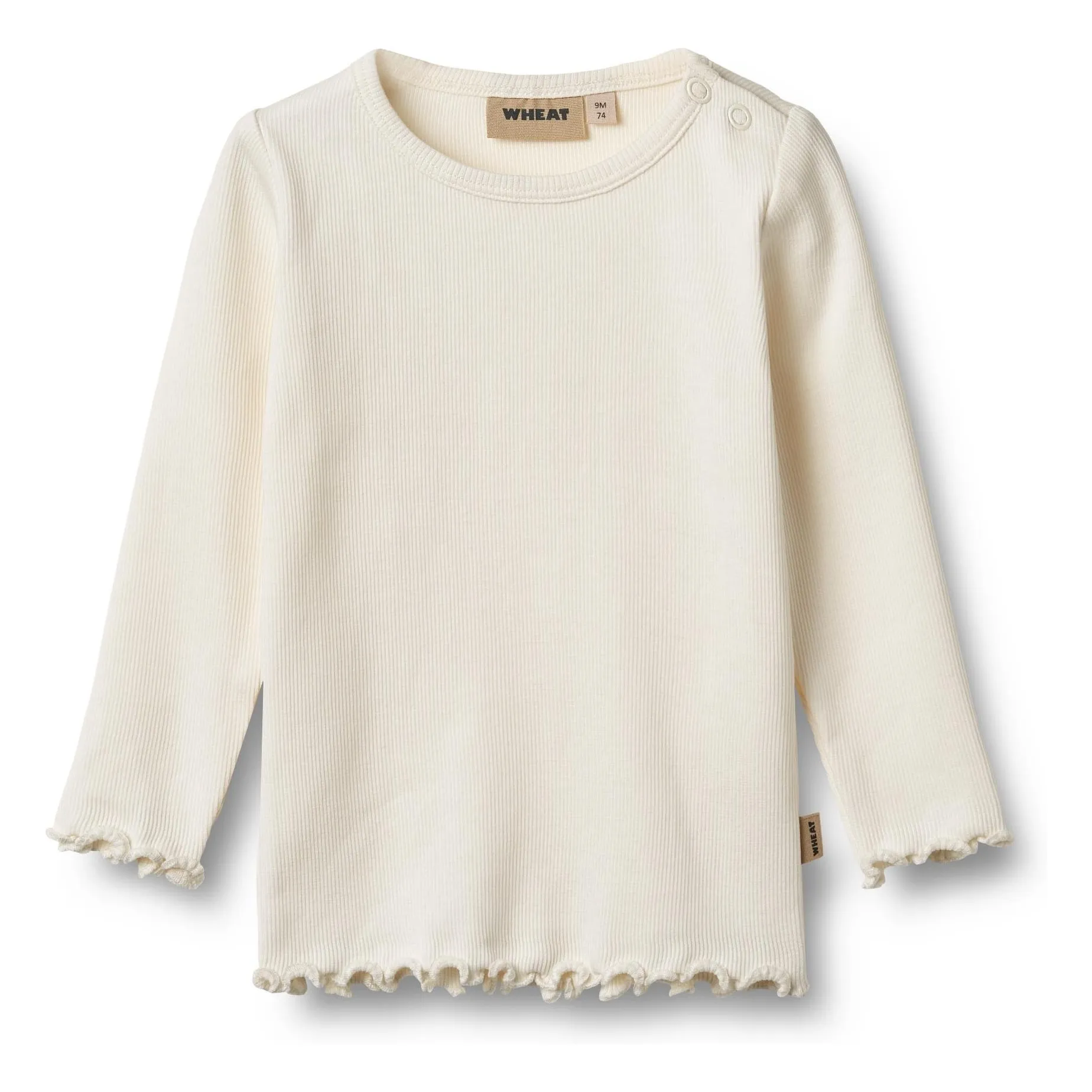 Wheat Ivory Ida Organic Cotton T-Shirt