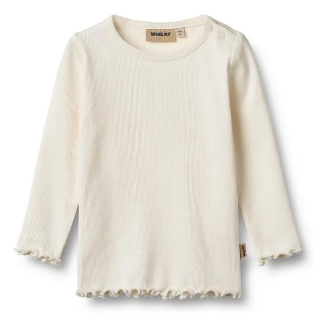 Ida organic cotton T-shirt | Ivory