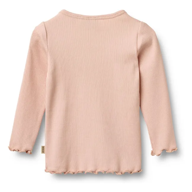 T-shirt Ida Coton Bio | Rose pâle