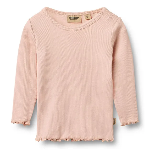 Ida organic cotton T-shirt | Pale Pink