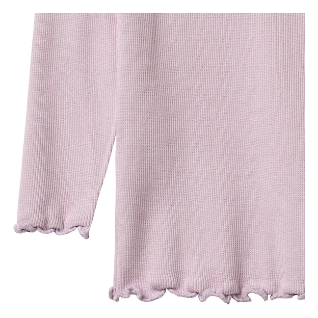 Ida organic cotton T-shirt | Lavender