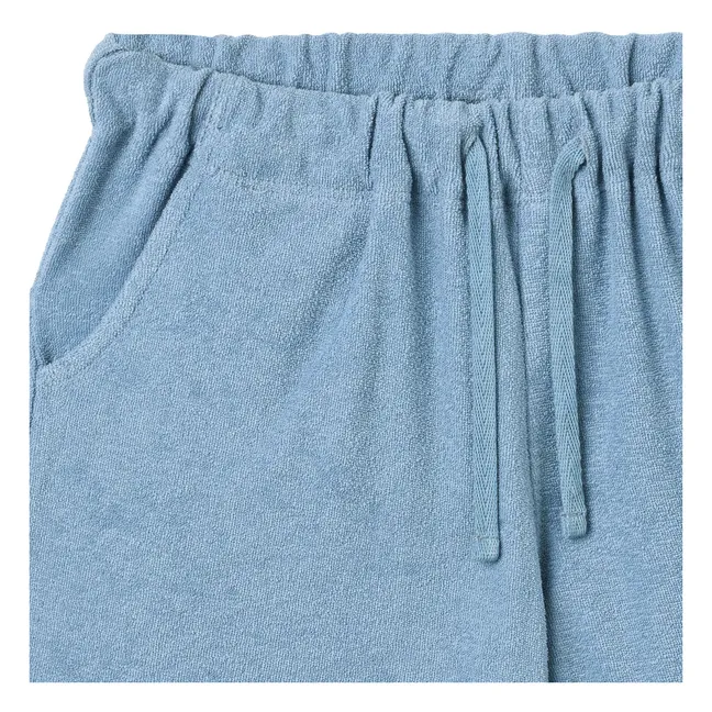 Pantalón corto de jersey Kalle Algodón orgánico | Azul