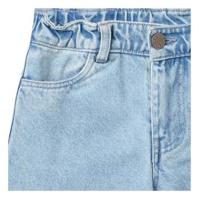 Bermuda Denim Christian Algodón orgánico | Azul Claro