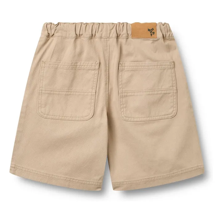 Pantalones cortos de algodón ecológico Bendix | Arena- Imagen del producto n°2