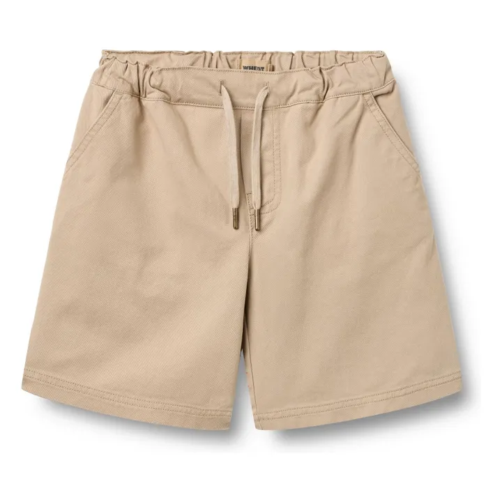 Pantalones cortos de algodón ecológico Bendix | Arena- Imagen del producto n°0