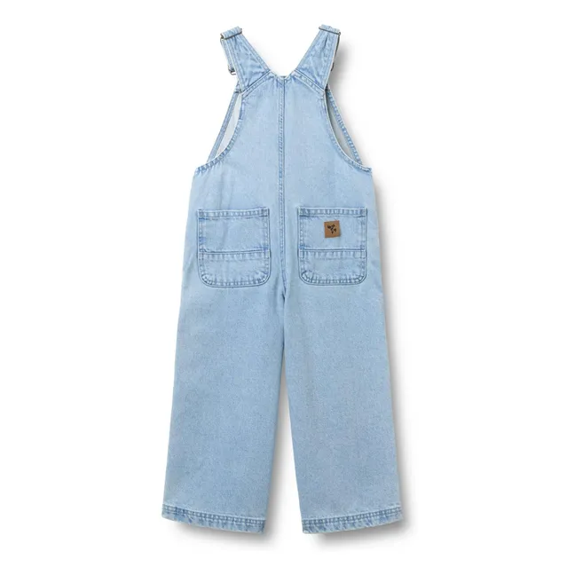Salopette Denim Marley Coton Bio | Bleu Clair