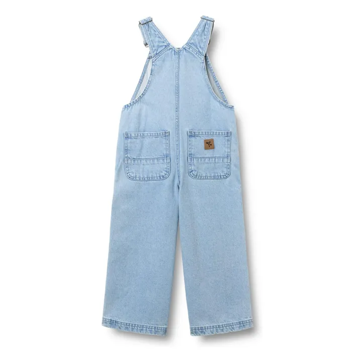 Peto de algodón orgánico Marley Denim | Azul Claro- Imagen del producto n°4