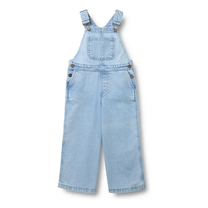 Peto de algodón orgánico Marley Denim | Azul Claro- Imagen del producto n°0