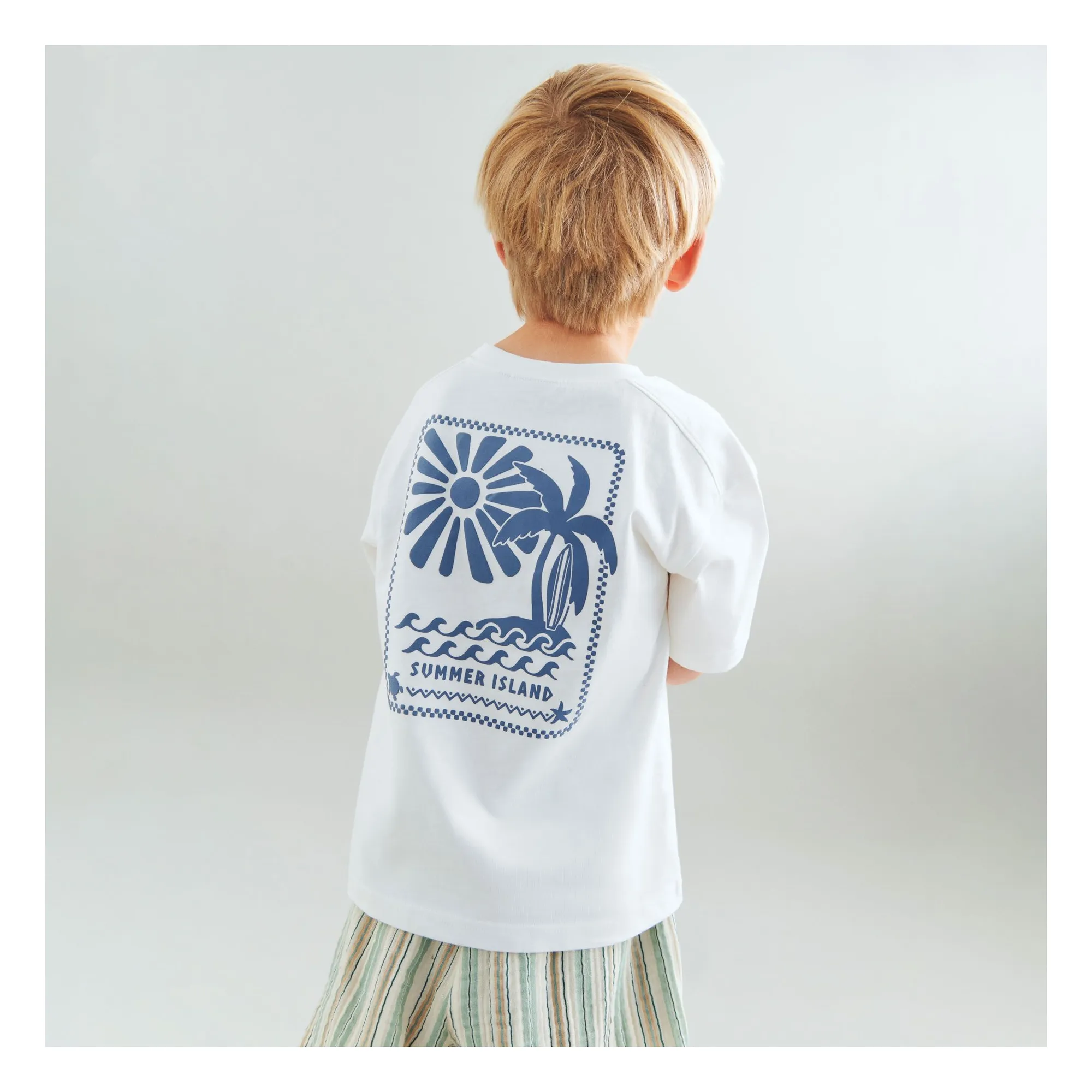 T-shirt Benno Coton Bio | Blanc- Image produit n°1