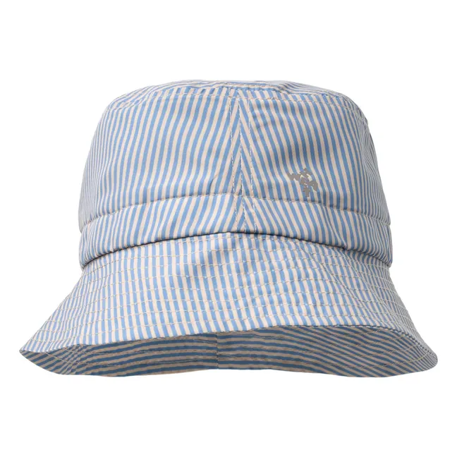 Bob Tilo Rayé Fibres Recyclées | Bleu