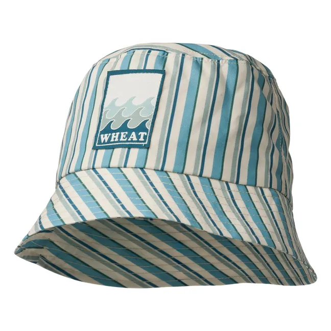 Bob Tilo Striped Badge Recycled Fibers | Blue