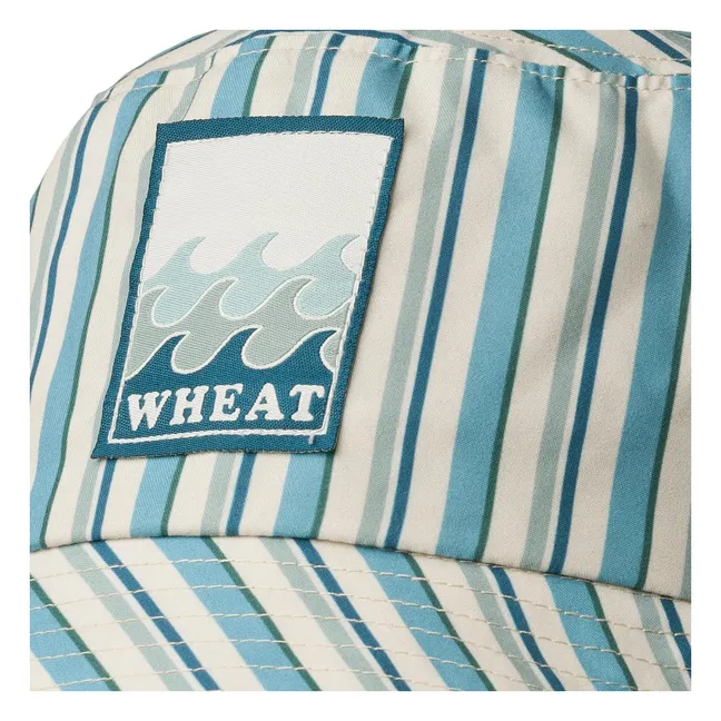 Bob Tilo Striped Badge Recycled Fibers | Blue