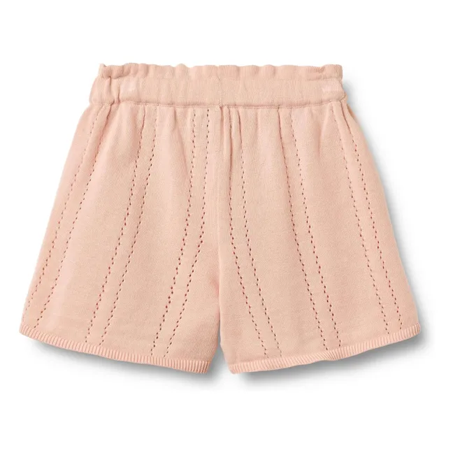 Pantalones cortos Irma de algodón orgánico | Rosa Pálido