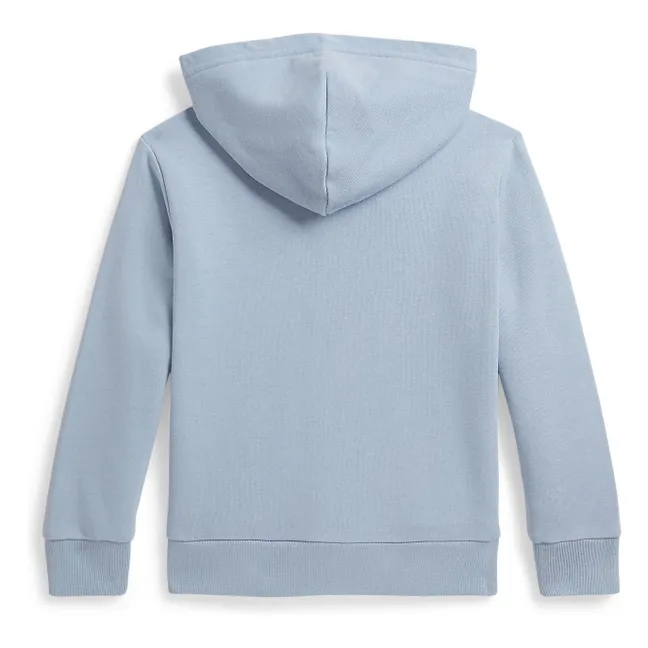 Sweat Zippé Logo | Bleu