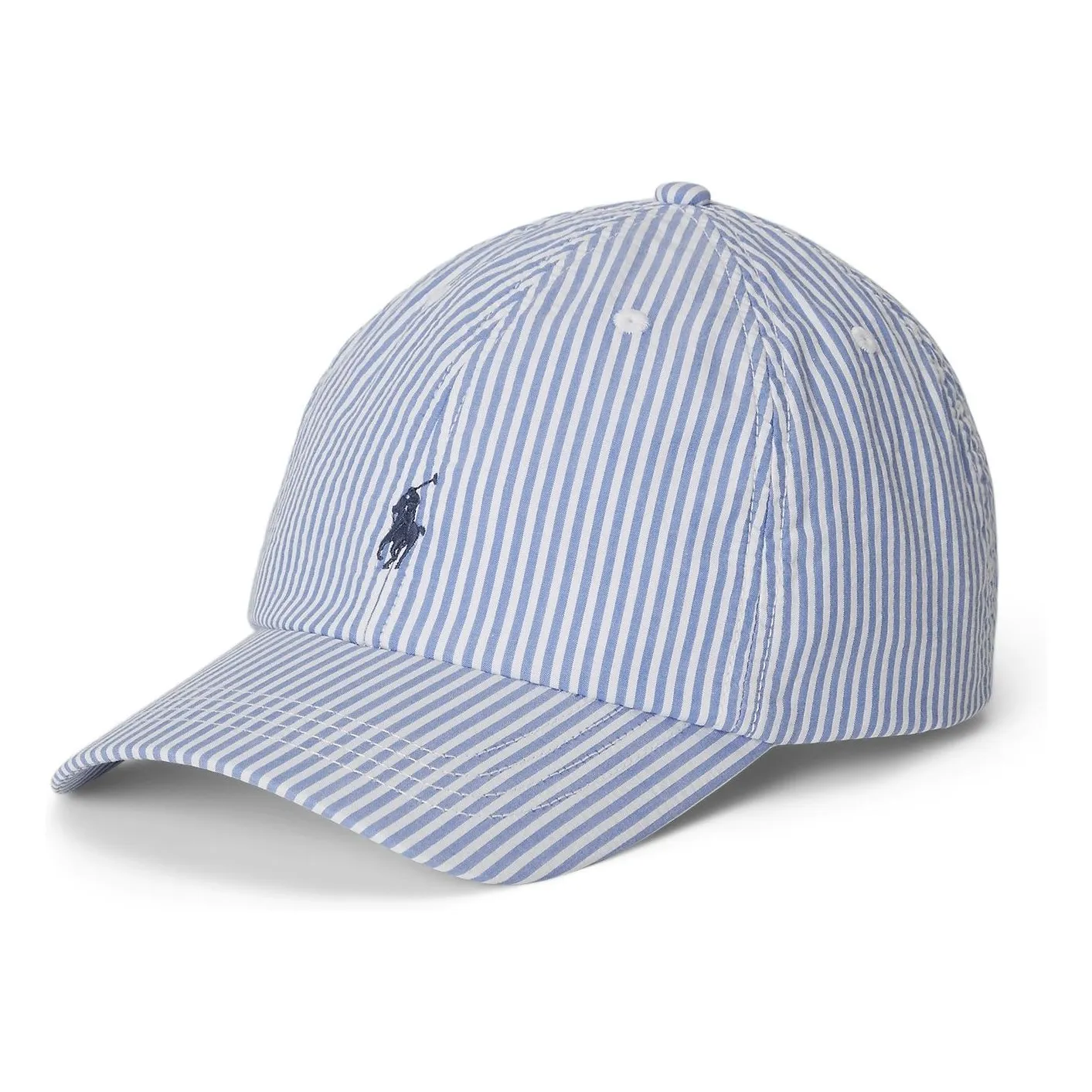 Casquette Logo Rayé | Bleu- Image produit n°0