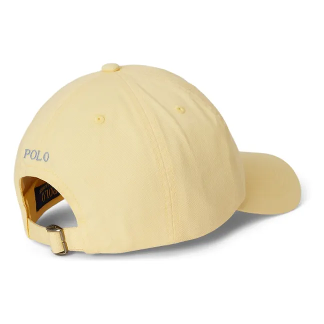 Gorra con logotipo | Amarillo palo