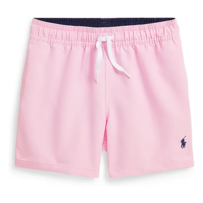 Short de Bain Logo | Rose