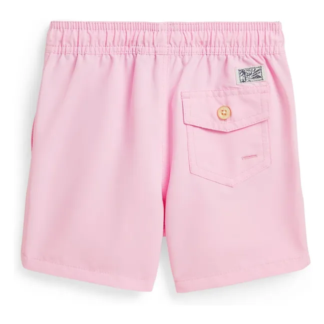 Short de Bain Logo | Rose