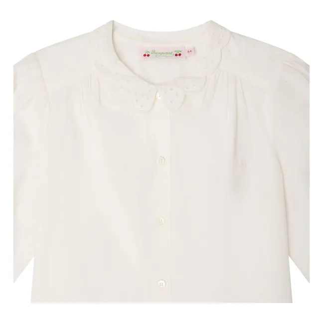 Blouse Lizea Coton Bio | Crème